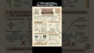 ⚡ Light can knock out electrons?! 🤯 #Physics#PhysicsShorts#ModernPhysics#Einstein#QuantumPhysics#yt