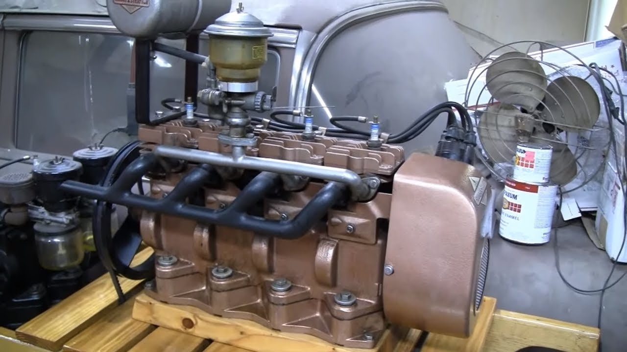 HOMEMADE 4 CYLINDER BRIGGS GAS TANK REFURBISH YouTube