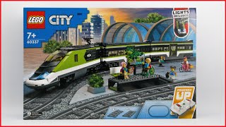 LEGO City 60337 Express Passenger Train Speed Build