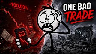 I Lost Everything in One Trade… 💔 (A Trading Story)