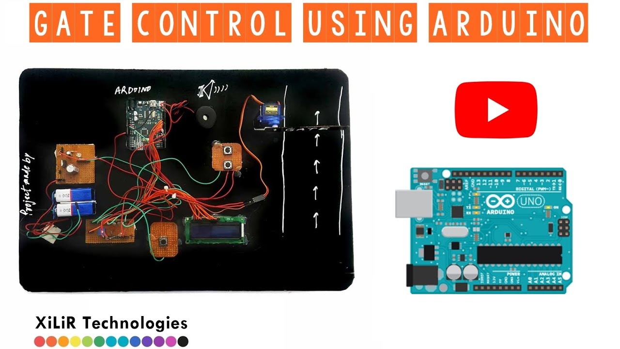 Railway Gate control using ARDUINO | Gate control system for vehicle ...