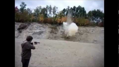 5 pounds of H2 explosive rifle targets