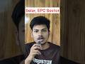 Solar &amp; EPC Sector Stock 📈🚨//#shorts #stockmarket #solarstocks