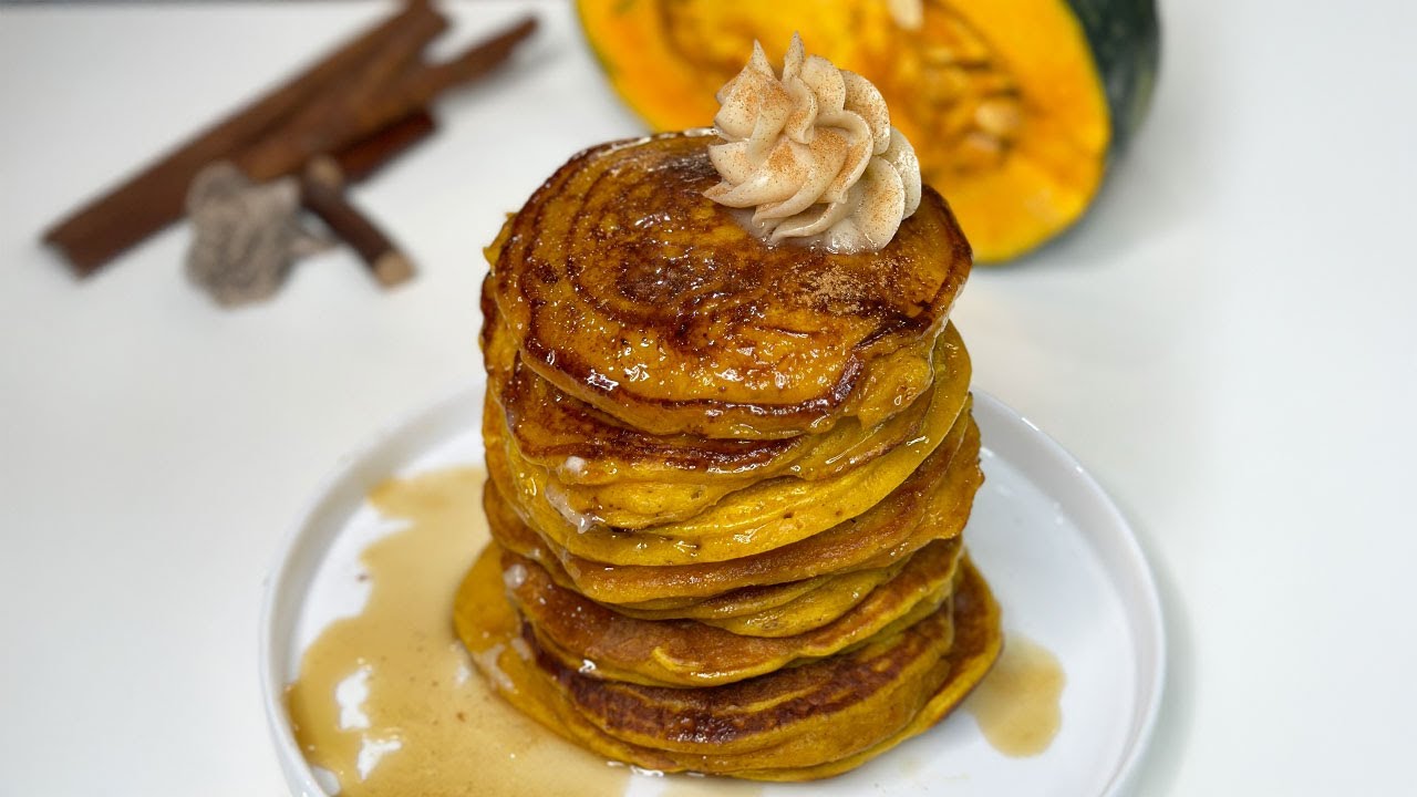 Pumpkin pancakes A breakfast you’ll dream about until morning!