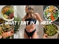 WHAT I EAT IN A WEEK! HEALTHY, EASY, FAST | Julia & Hunter Havens