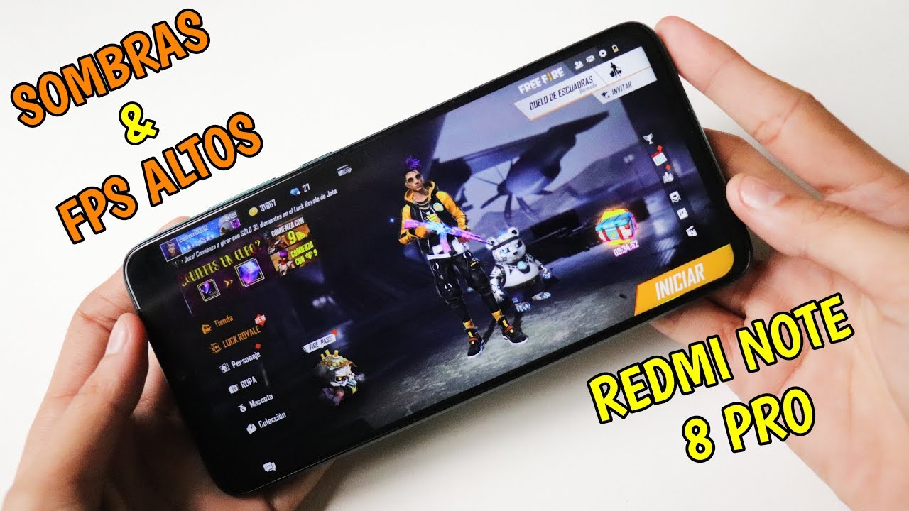 redmi note 8 pro ff fps
