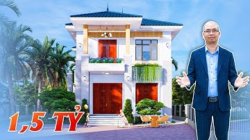 Mẫu Biệt Thự 2 Tầng Mái Nhật Đẹp Giá 1.5 Tỷ Tại Huyện Thanh Oai TP Hà Nội I House Beauty