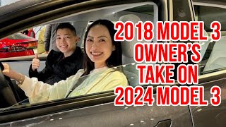 2024 vs. 2018 Tesla Model 3: Test Drive Comparison