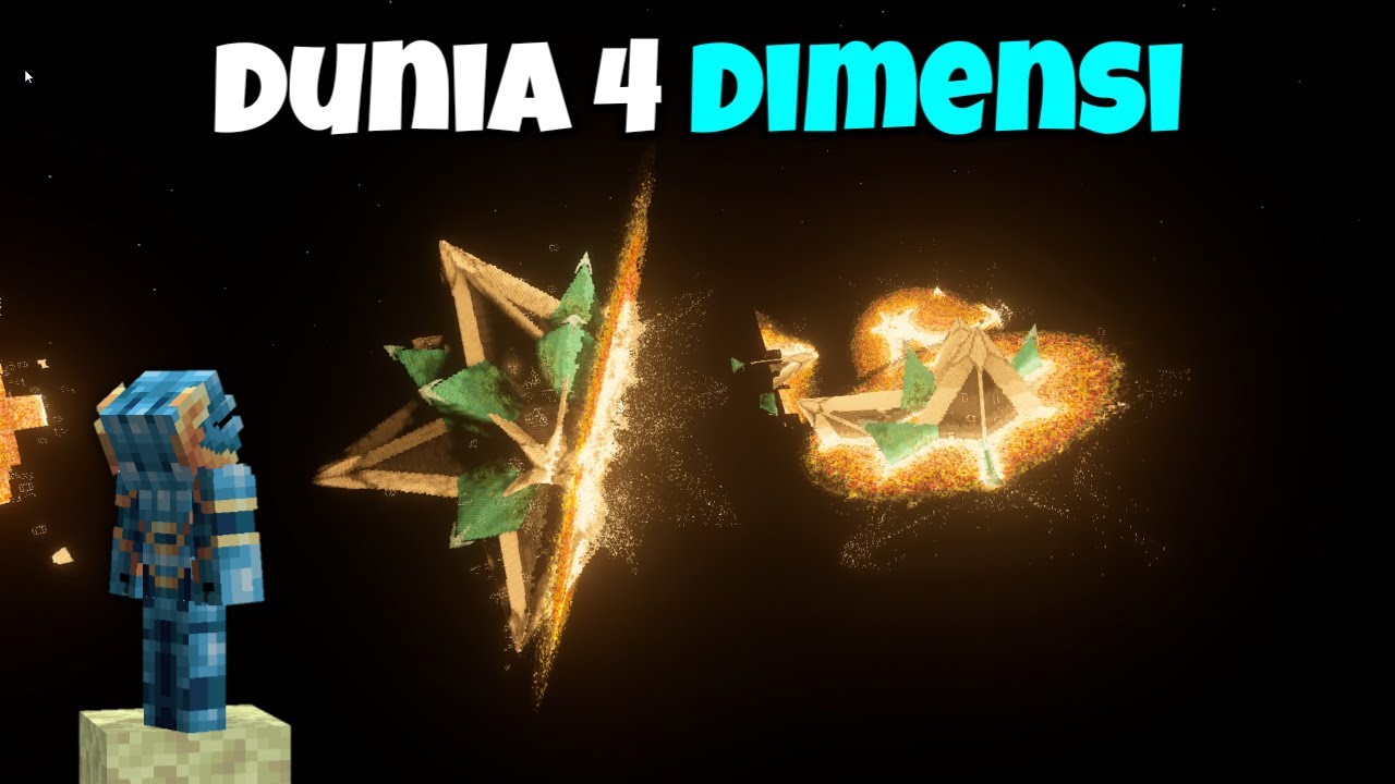 Ini adalah dunia 4 dimensi di minecraft youtube