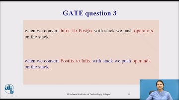 Data Structure - Stack - GATE Questions