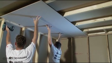 How to Install Plasterboard Part 3: Ceilings and Walls