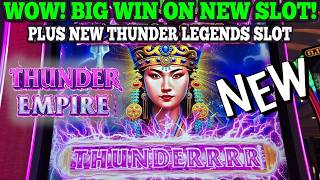 NEW SLOTS! BIG WIN ON THUNDER EMPIRE SLOT | NEW THUNDER LEGENDS SLOT | New Las Vegas Slots screenshot 5
