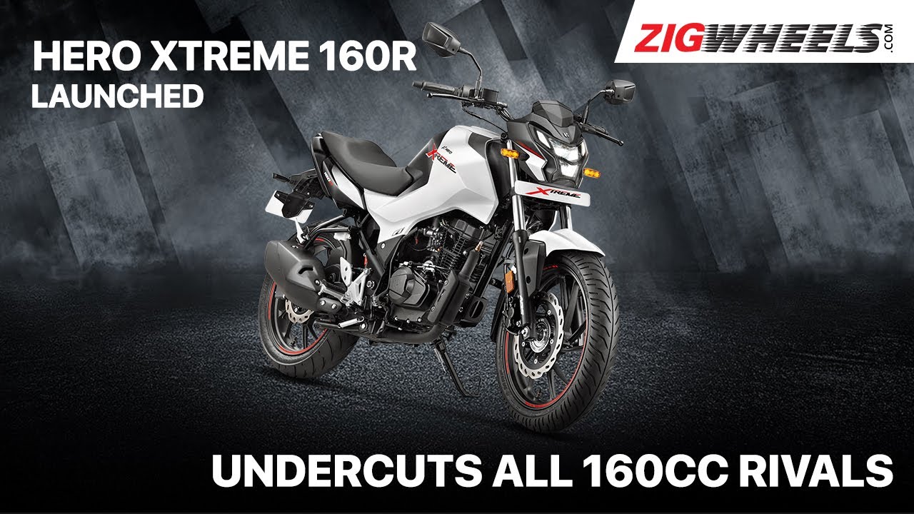 Hero Xtreme 160r Launched The Most Affordable 160cc Sport Commuter In India Zigwheels Com Youtube