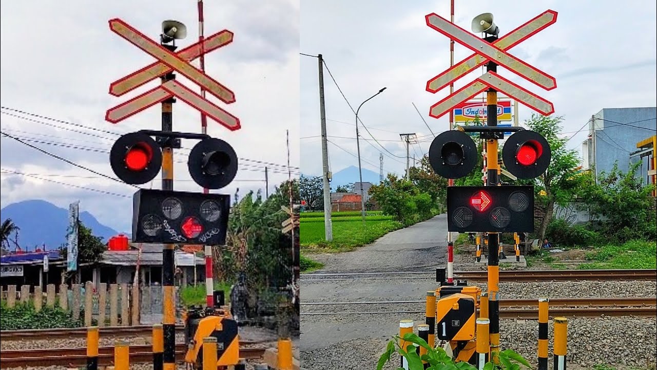 Video Spesial 400 Suscriber || 2 Perlintasan kereta api baru Palang Kyosan