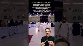 Kâbe Avlusu Mahşer Yeri Gibi Dürülür,Müezzin Hz.i̇srafil (A) Gibi Sûra Ezan Okur,Hacı Ihramıyla Kefen