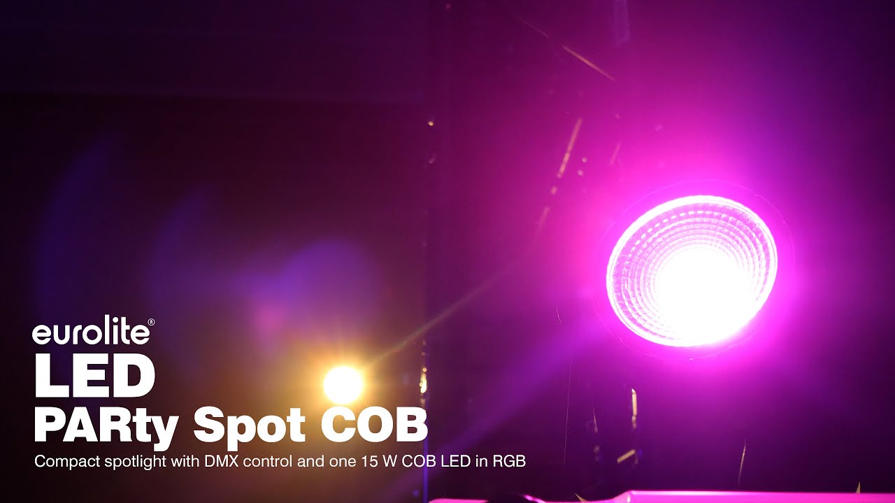 EUROLITE LED PARTy Spot COB 15W RVB