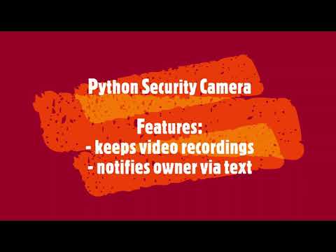 Python Security Camera