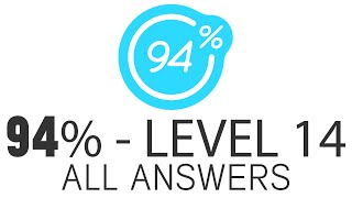 94% - Level 14 | All Answers (FullHD) screenshot 3