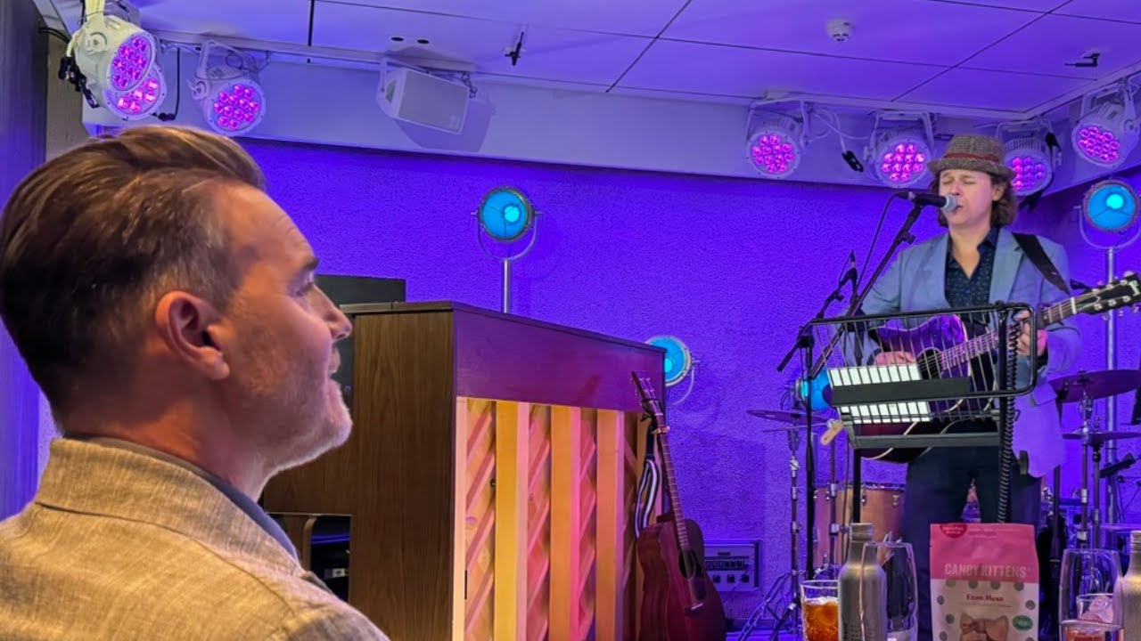 Look Inside Gary Barlow’s Cruise Ship Bar - 710 Club on Iona