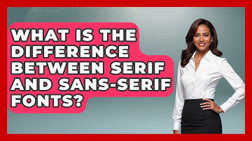 What Is The Difference Between Serif And Sans-Serif Fonts? - Graphic Design Nerd
