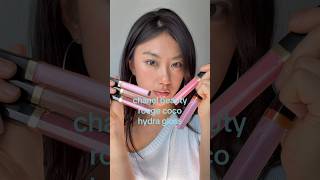 new chanel lip glosses!