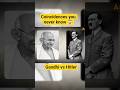 Untold Coincidence between Hitler and Gandhi