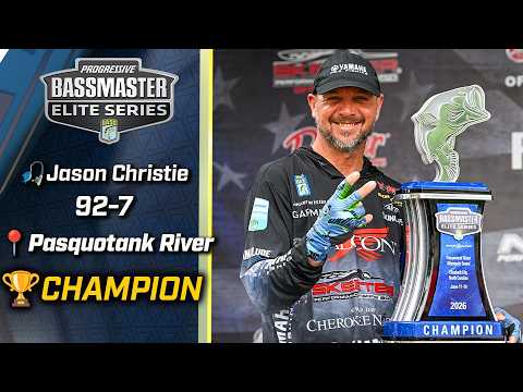 Jason Christie WINS again in 2026, this time at the Pasquotank River
