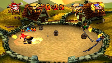 Crash Bash - Keg Kaboom Gold Relic