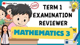 TERM 1 GRADE 3 MATH 3 TERM 1 EXAMINATION REVIEWER #grade3 #term1exam