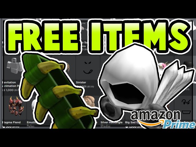 How to Get Free Roblox Items on  Prime Gaming - Touch, Tap, Play