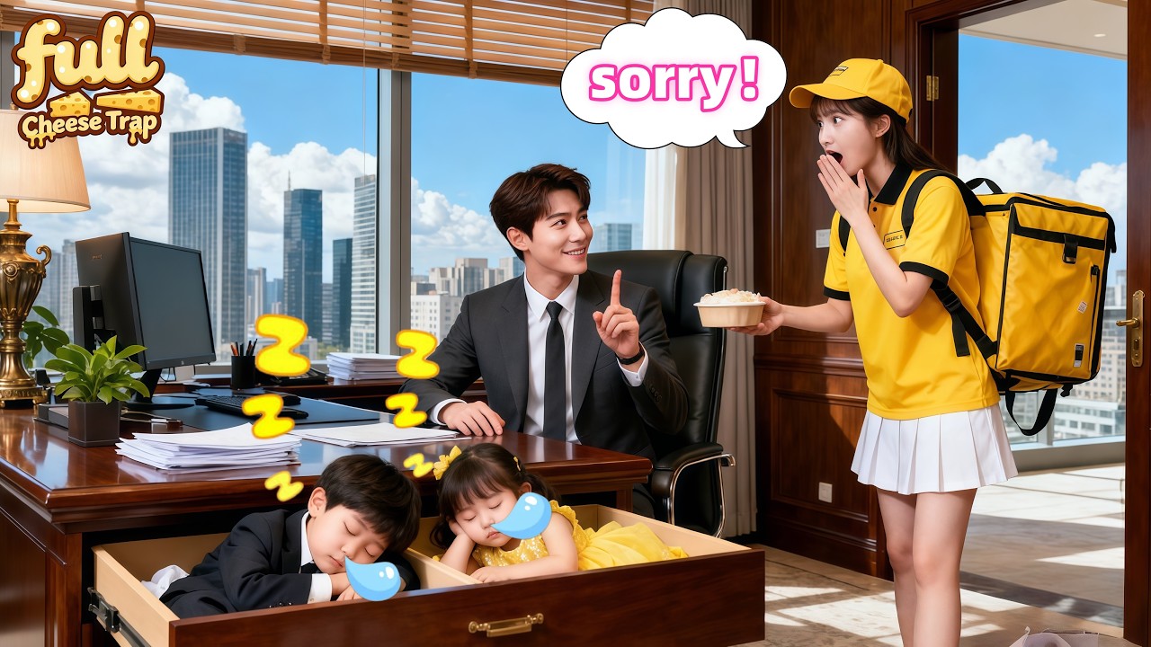 Poor Delivery Worker’s 2 Kids Slept In CEO’s Drawer—He Found They Were His&Took Them Home Spoiled!