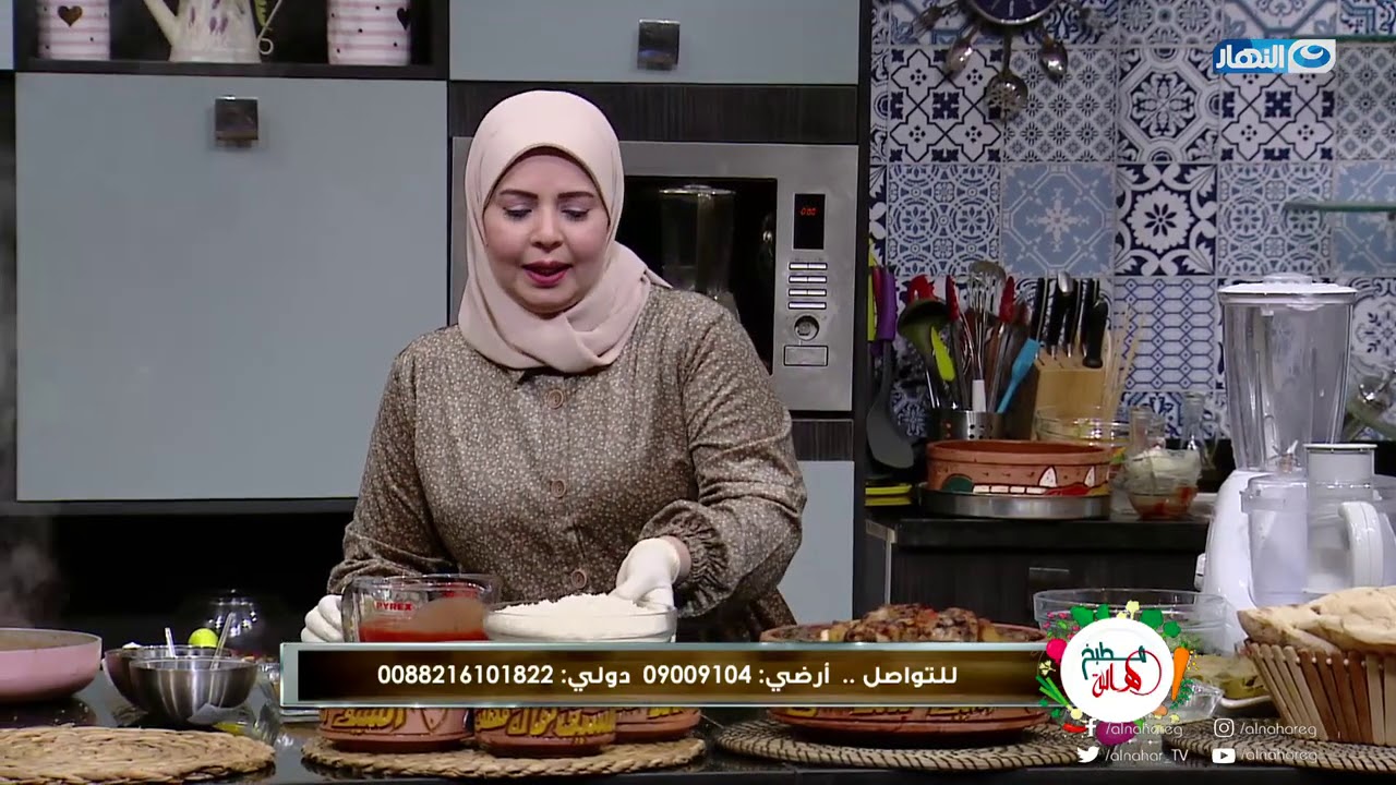 مطبخ هالة - طريقة عمل طاجن ورق عنب بالعكاوي - حلقة 2 ديسمبر مع الشيف هالة فهمي