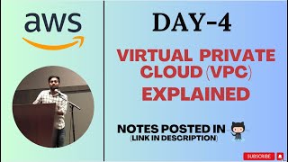 Day4 | Best VPC explanation| VPC explained in 30 mins| 4K quality| #devops #aws #abhishekveeramalla