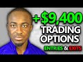 How I Made $9,400 DAY TRADING Options  | Supply and Demand