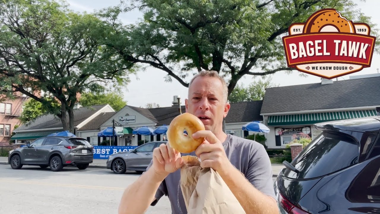 BAGEL TAWK: The Bagel Emporium in Port Chester, NY - YouTube