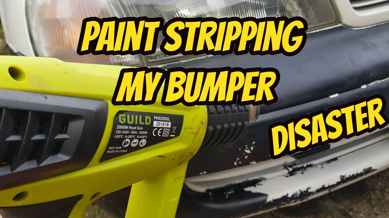 Paint Stripping My Bumper Disaster The Carina Journey Episode 122