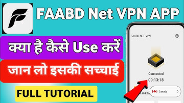 FAABD Net VPN App | FAABD Net VPN App Kaise Use Kare | How to Use FAABD Net VPN  App | FAABD Net VPN