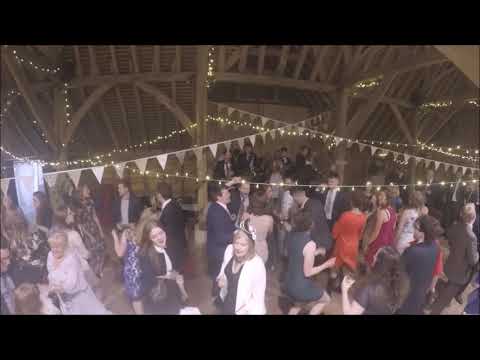 Midnight Funk Orchestra wedding at Gildings Barn