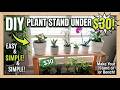 Make Your Plant Stand or Plant Bench Under $30 | DIY Plant Stand | Easy and Simple