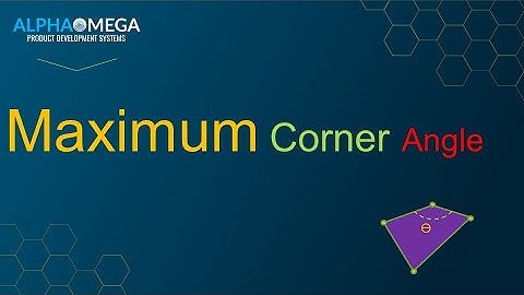 How to Calculate Element Quality Criteria in Ansys Meshing, Maximum Corner Angle - Part 07