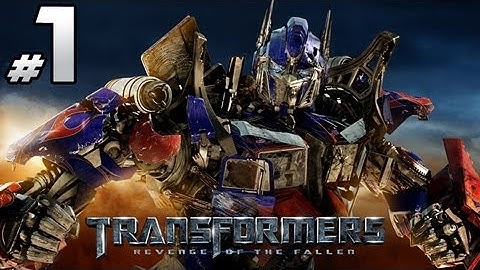 Transformers Revenge Of The Fallen - Autobot Campaign - Part 1 - Get Motivated or Get Blasted!