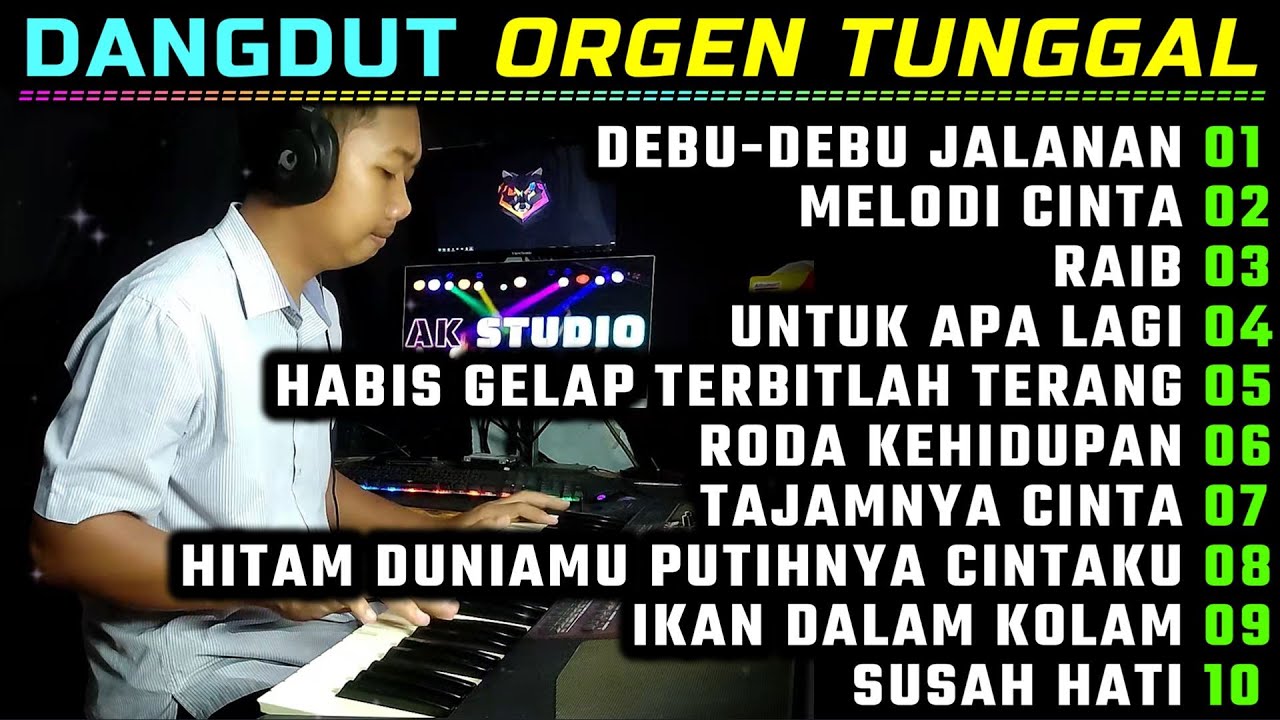 DANGDUT ORGEN TUNGGAL TERBARU 2024 - DEBU-DEBU JALANAN - MELODI CINTA - RAIB - FULLBASS