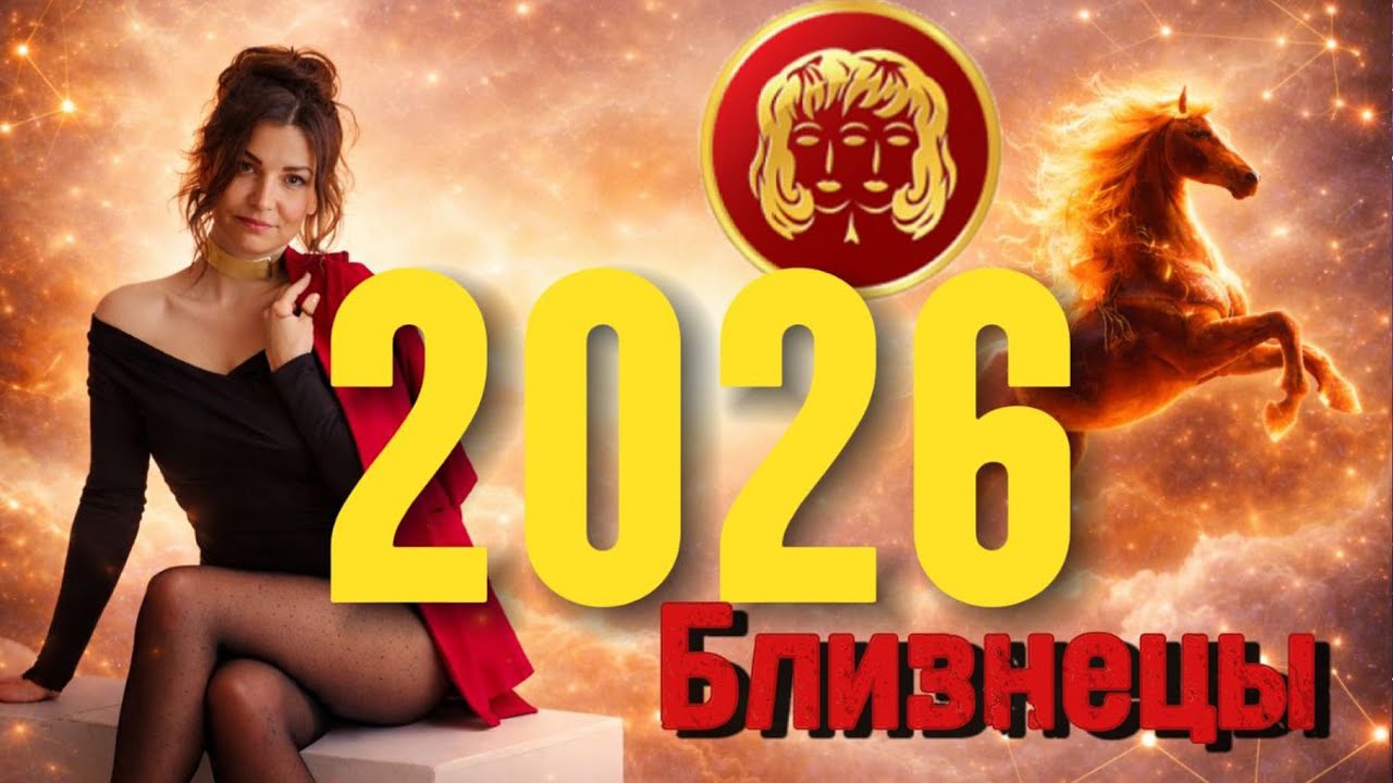 Близнецы, 2026 меняет всё: новый путь, новый голос, новая роль в мире.