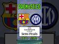 Barcelona - Inter de Milán #pronostico #championsleague