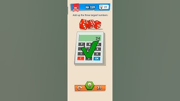 level 158 | iq boost | add up the three largest number