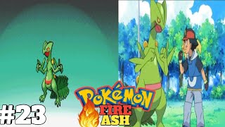 Grovyle Evolves| 3  Frontier Symbols| Phanpy Evolves| Pokemon Fire Ash episode 23 #pokemon #fireash