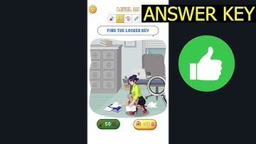 Tricky Quiz Brain Out Puzzle LEVEL 25 Find the locker key (ANSWER KEY) Gameplay Walkthrough