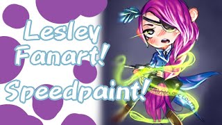 Mobile Legends Lesley Ibispaint Speedpaint
