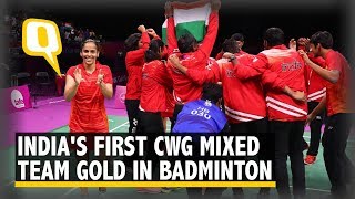 CWG Highlights: Badminton and TT Teams' Gold Medal Wins | The Quint