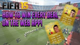 FIFA 15 Ultimate Team Web App - HOW TO WIN ALL OF YOUR TRADING DEALS! screenshot 5